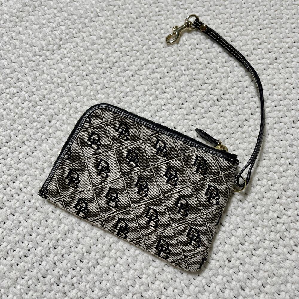 Dooney & Bourke Db Signature Wristlet Clutch - image 6
